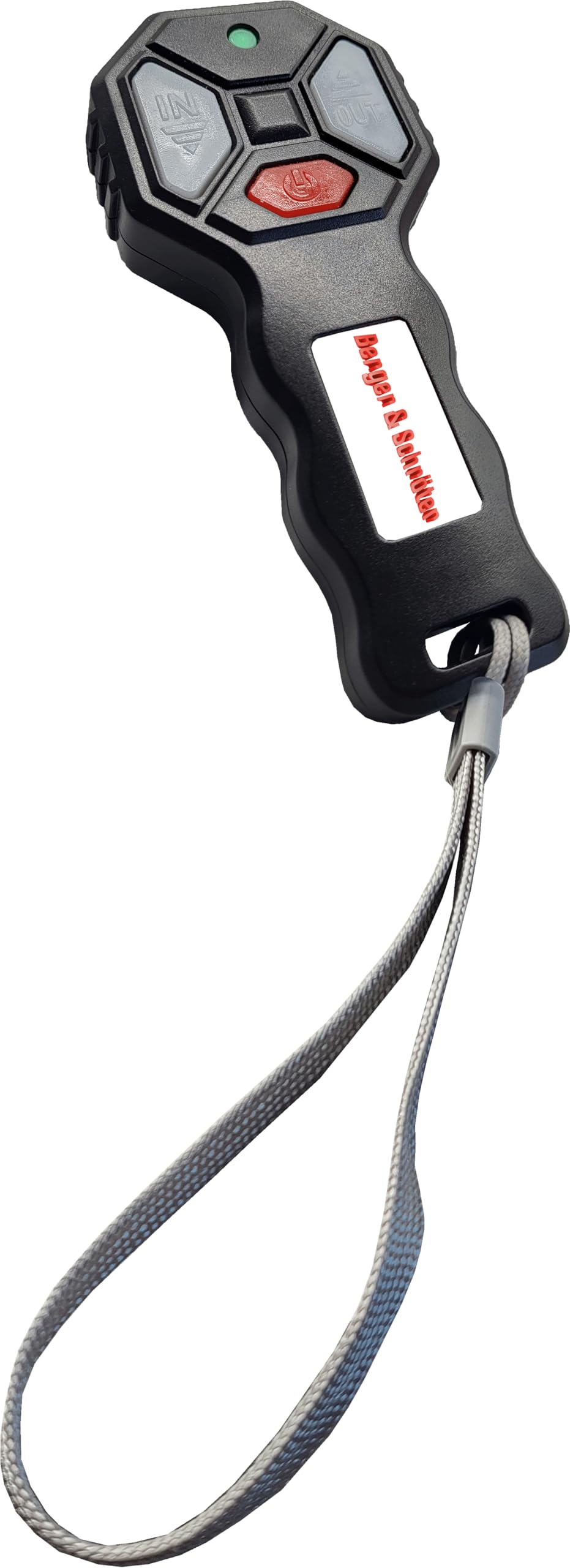 Berger & Schröter - Verricello Elettrico Portatile a Batteria per Batteria da 18 V, 454 kg, 550 W, Cavo da 12 m, Telecomando Senza Fili, verricello Motore, verricello