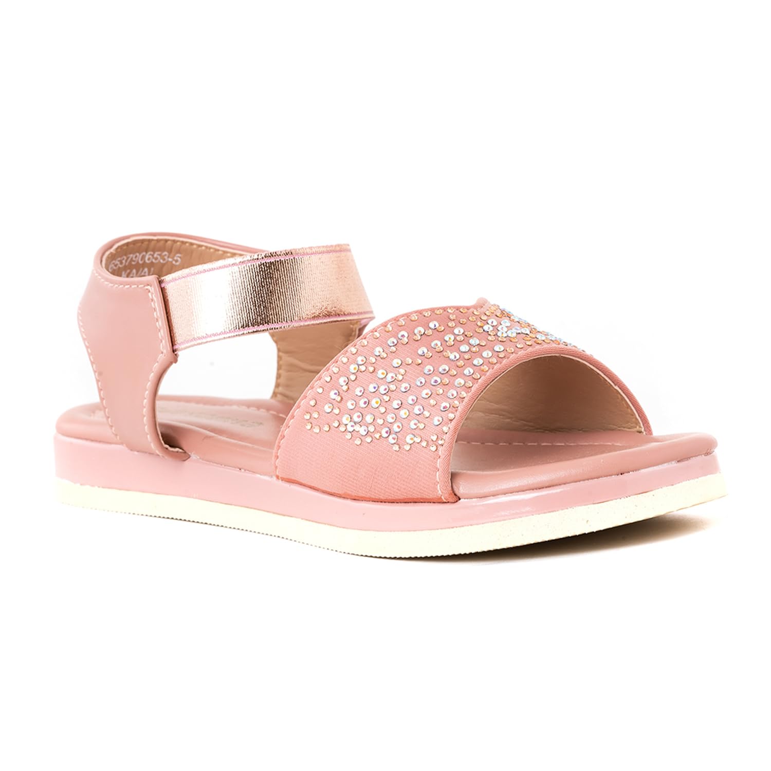Khadims Adrianna Pink Flat Slingback Sandal for Girls - 4.5-12 yrs (6537905) (B0D3HFBVLP) Amazon Price History, Amazon Price Tracker