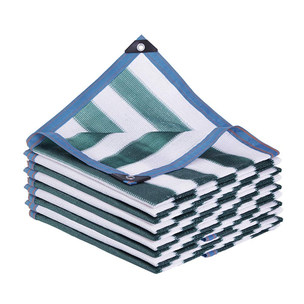 WHAYAN-Shade net Garden Sun Net Sun Mesh Shade Cloth Thicken Encryption Sun Protection Shading Balcony Insulation Net Environmental Protection Polyethylene,green, 24 Sizes