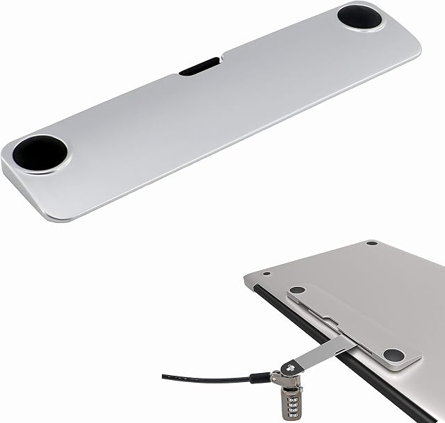 CaLeQi Anti Theft Lock Hole Mount With for All Desktops,Laptops,MacBook,iPad,iPhone and Projectors