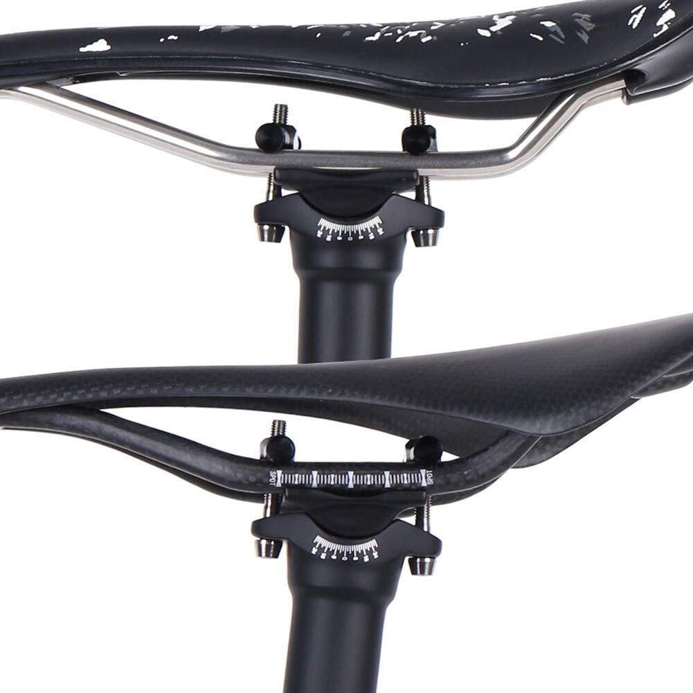 Reggisella per Bicicletta Fibra di Carbonio Sedile Bici reggisella Bicicletta Battuta d'arresto Reggisella 135g 27.2/31.6 * 300/350/400 mm Parti di Biciclette Reggisella Telescopico