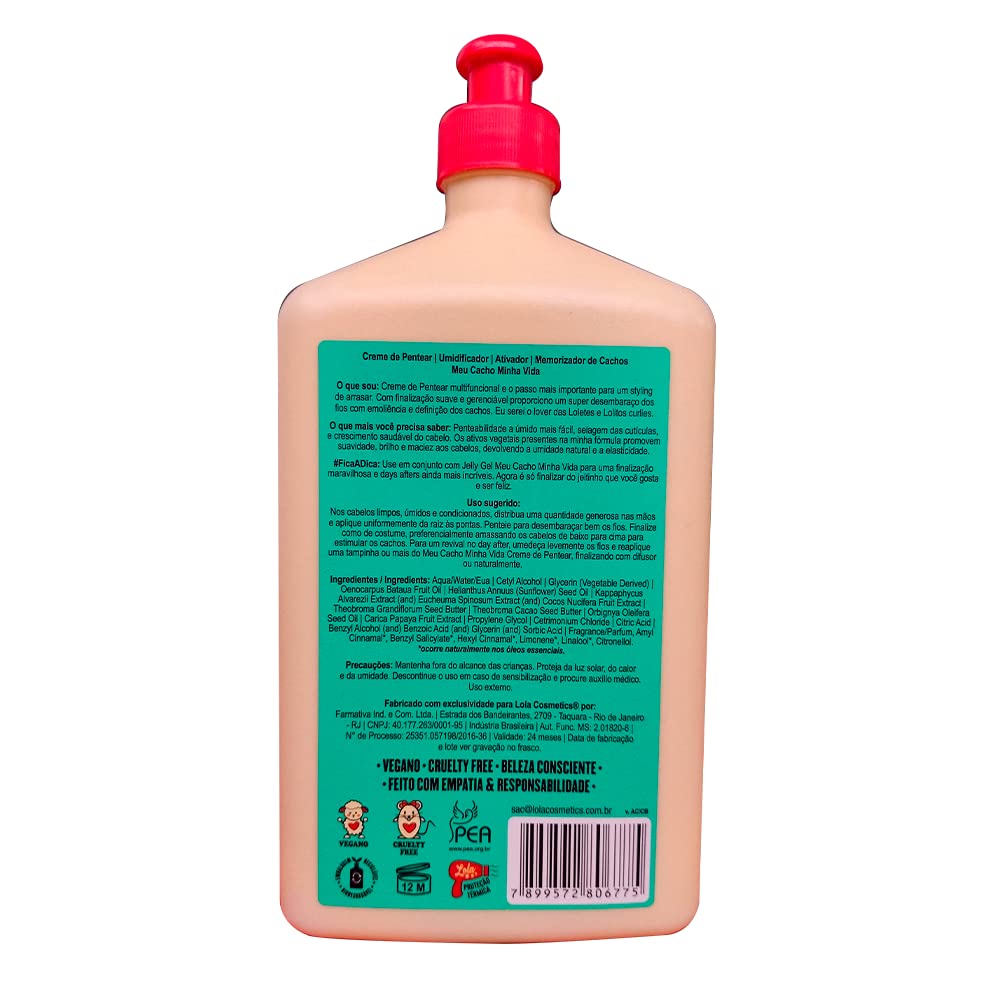 Lola My Curl, My Life Combing Cream | Cachos Memorizer Curls 500 Ml