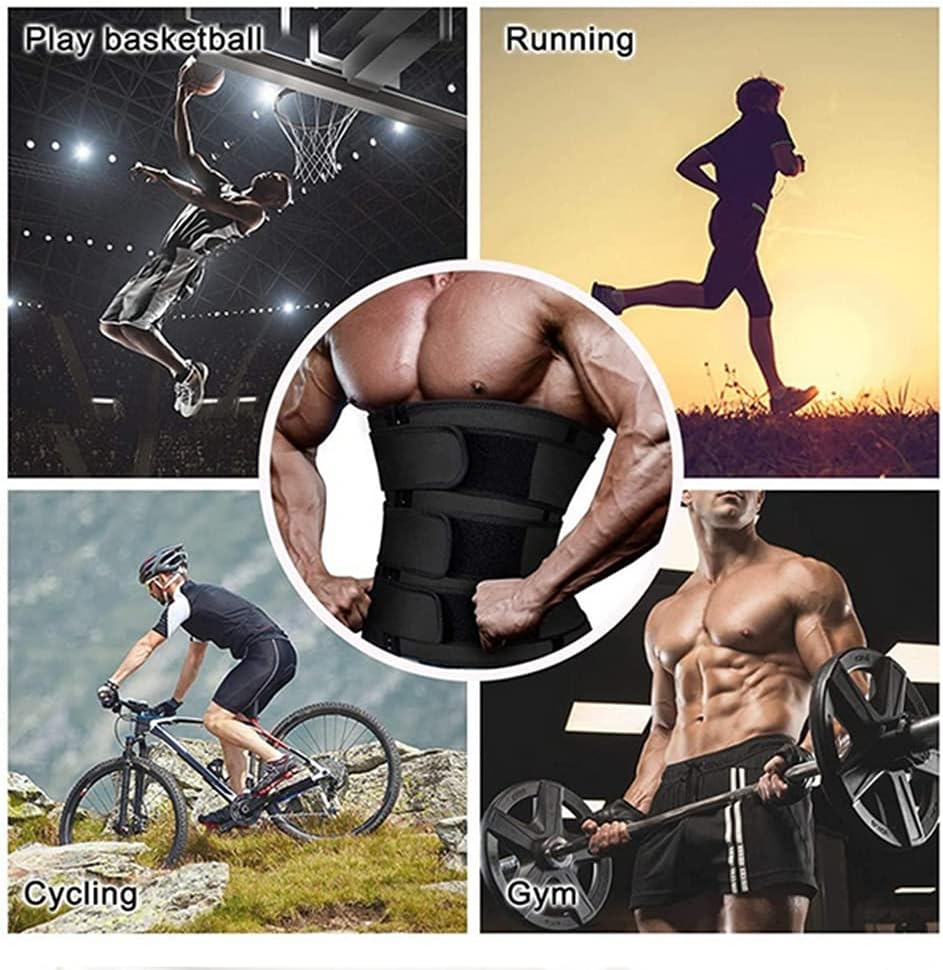 Men's Waist Trainer Corset Slimming Support Lumbar Belt Breathable Elastic Body Shaper Workout