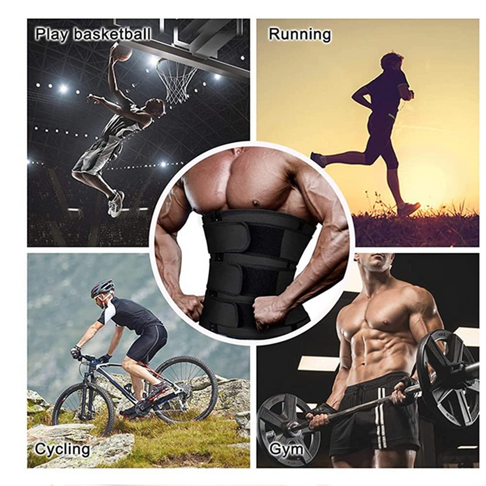Herren Bauchweggürtel Fitnessgürtel Body Shaper Schwitzgürtel Taillenmieder Taillenformer Sports Waist Trainer Corset Mieder