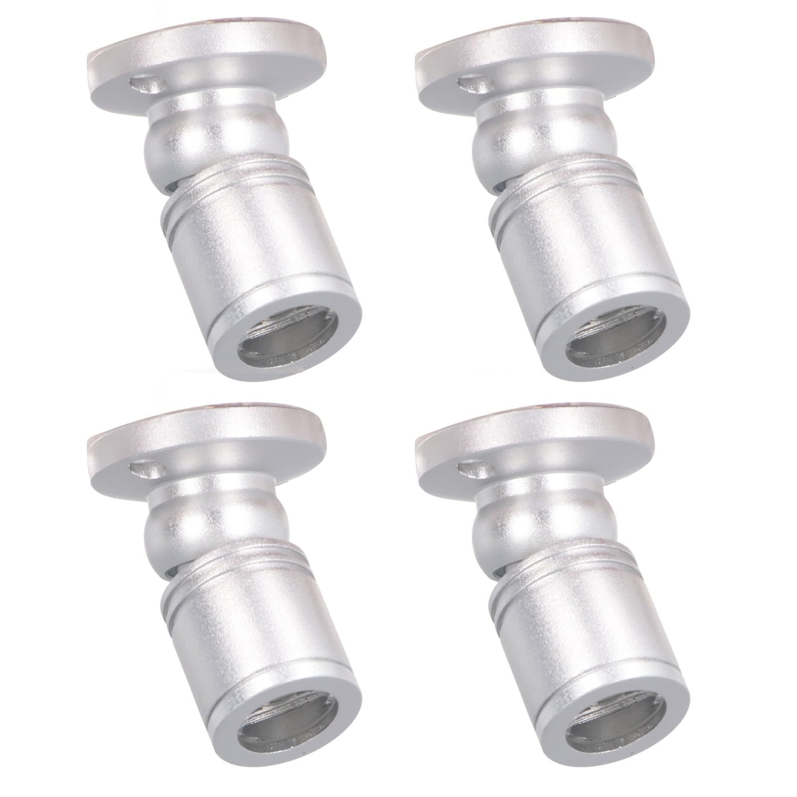 Adjustable LED Display Spotlight USB Powered Mini Showcase Light for Plants Pictures Cupboards Entryway Aluminum Material (White Light #14)