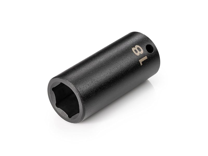 Soquete de Impacto Profundo TEKTON 18 mm com Encaixe de 9,5 mm (3/8 pol.), 6 Pontos SID13118