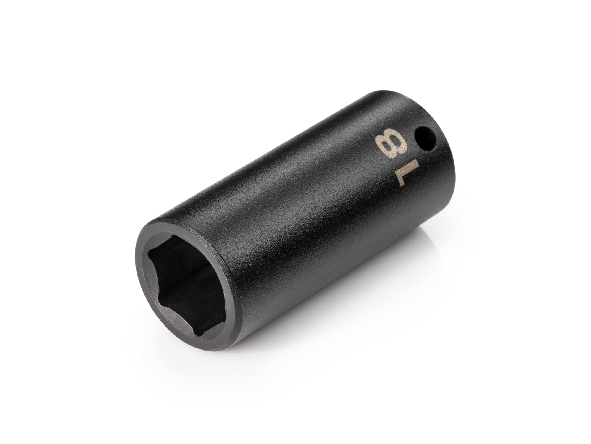 TEKTON 3/8 Inch Drive x 18 mm Deep 6-Point Impact Socket | SID13118