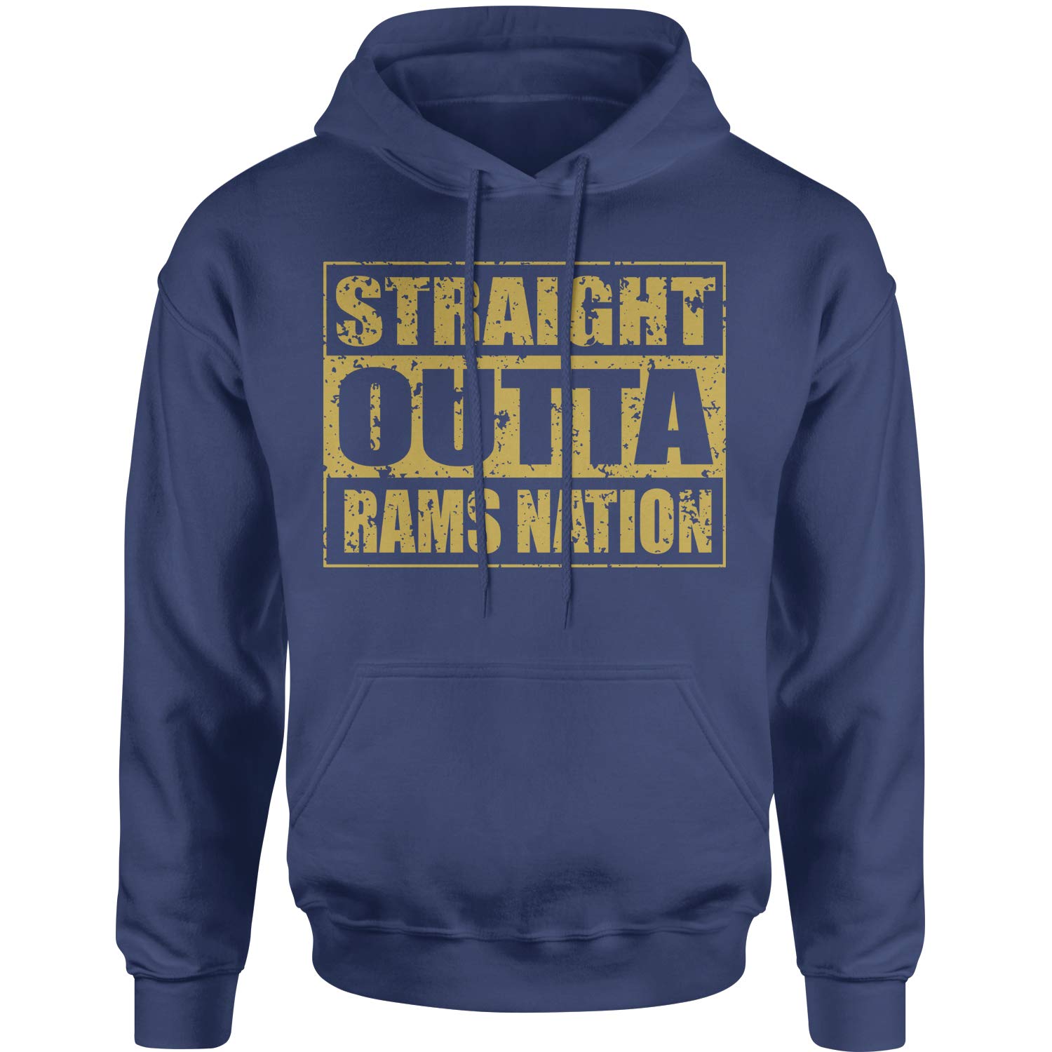 Straight Outta Rams Nation Football Adult Unisex Hoodie