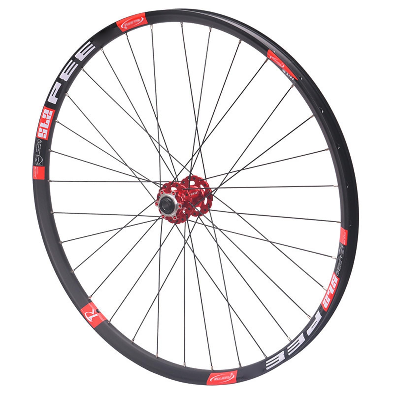 Zestaw kół do rowerów górskich 26"/27,5"/29", oś przelotowa, przednie i tylne koła, hamulec tarczowy, obręcz ze stopu aluminium, 32 otwory, 8, 9, 10, 11 i 12 V