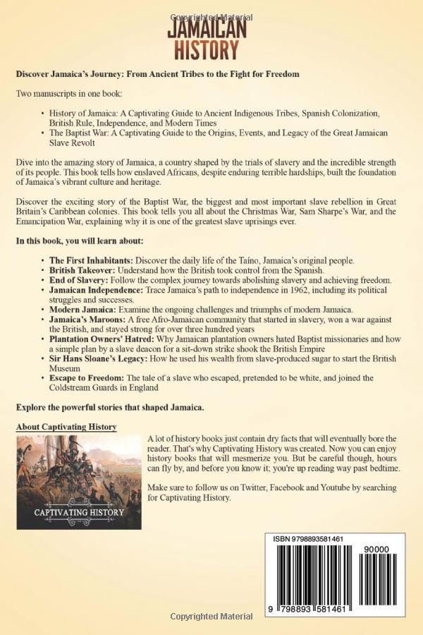 Jamaican History: A Captivating Guide to Jamaica’s Story and the Baptist War (Islands of Resistance) - Image 2