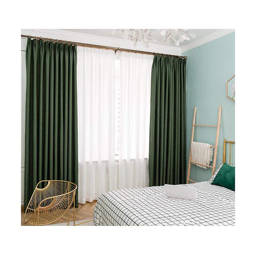Rideaux assombrissants 350X270cm occultants pour grande fenêtre de chambre