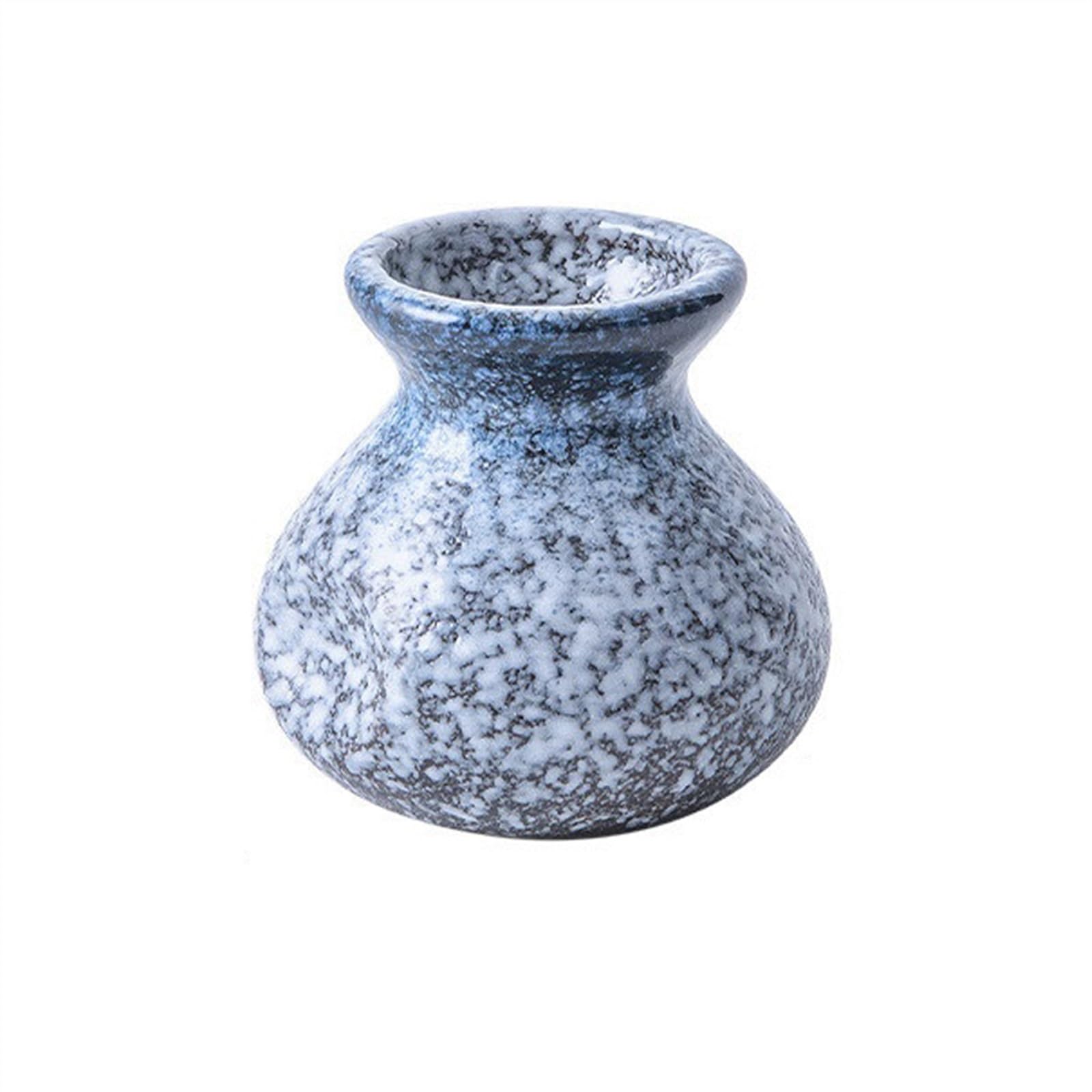 WDWDW Toothpicks Dispenser Toothpick Box Decorative Ceramic Cotton Swab Holder Ceramic Fruit Pick Container Jar Holder