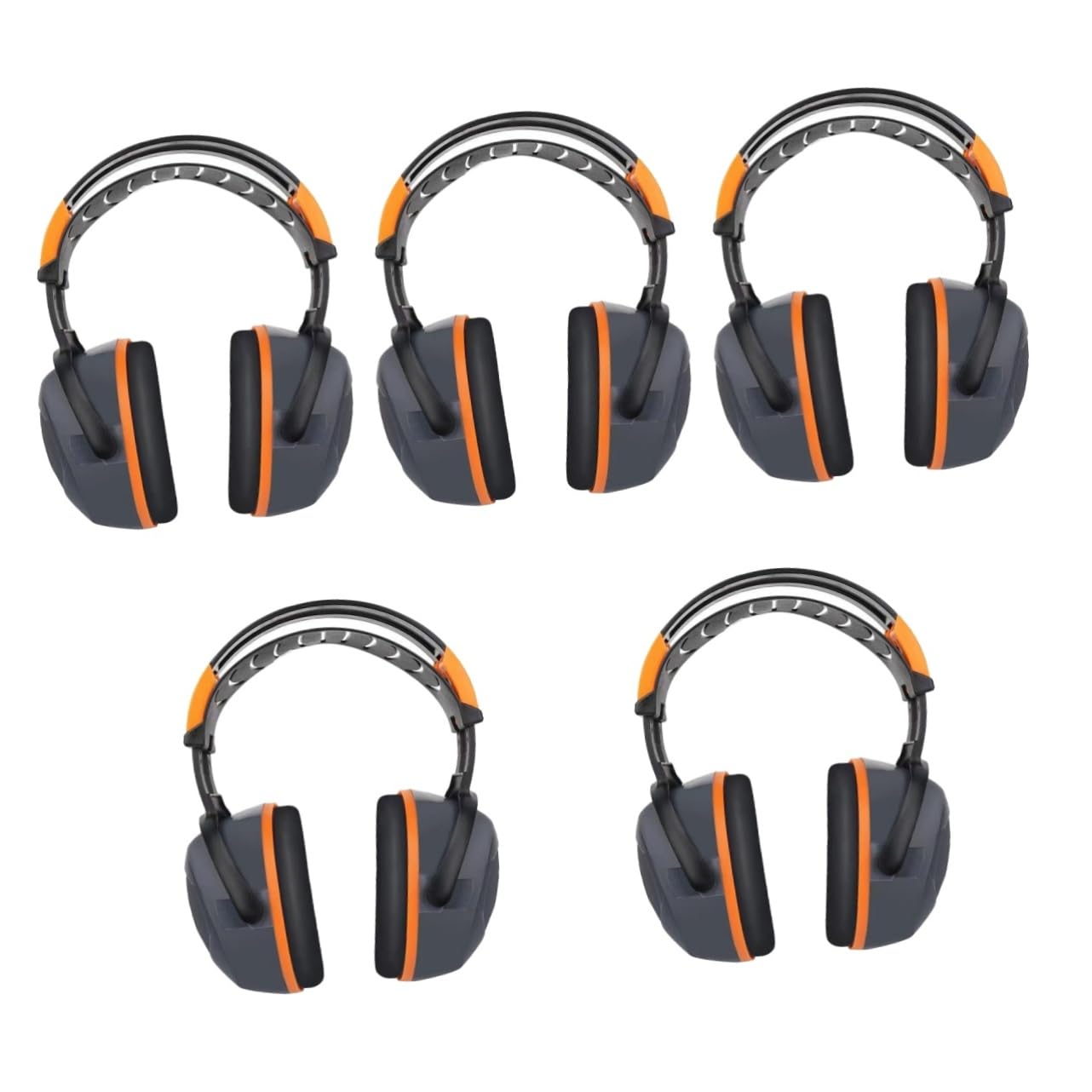 Housoutil 5 Piezas Protector antiruido sellador mechones tapa auriculares plegables noise cancelling orejeras antiruido protección auditiva para rango protección auditiva para el trabajo AbS