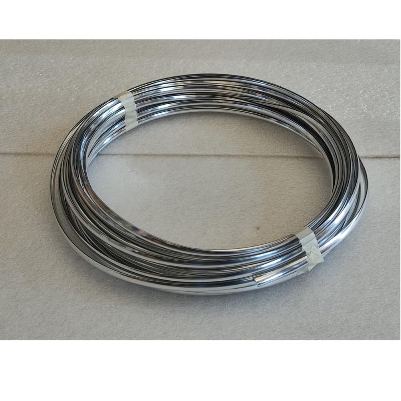 Generico Gocciolatoio Cromato Compatible with Fiat 500-850, Colore Argento, Vendita al Metro