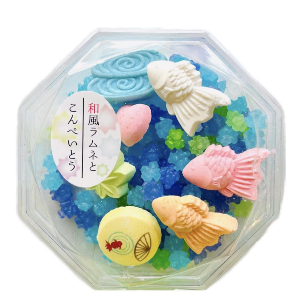 ラムネとこんぺいとう（金魚）