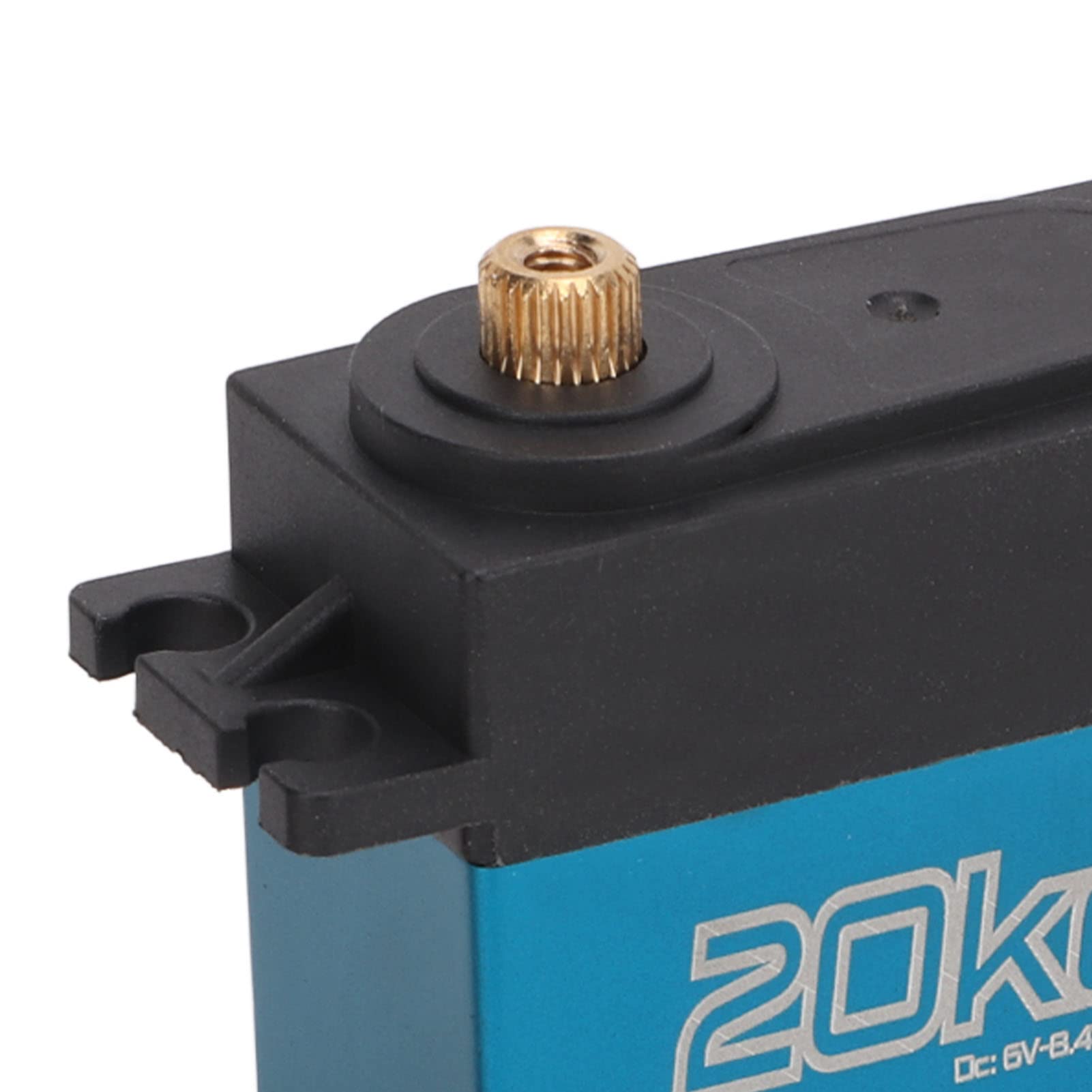 Digitales Servo für RC-Cars, für Crawler, für Roboter, kernloser Motor, 20 kg hohes Drehmoment, wasserdichtes Metallgetriebe, für Modelle im Maßstab 1/10 1/12,