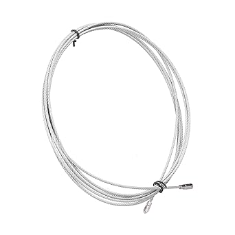 KTM Healthcare Steel Cable, Wear Resistant Wire Rope for Professional Use for Pulling for Strapping for General Purpose for Traction(5m)