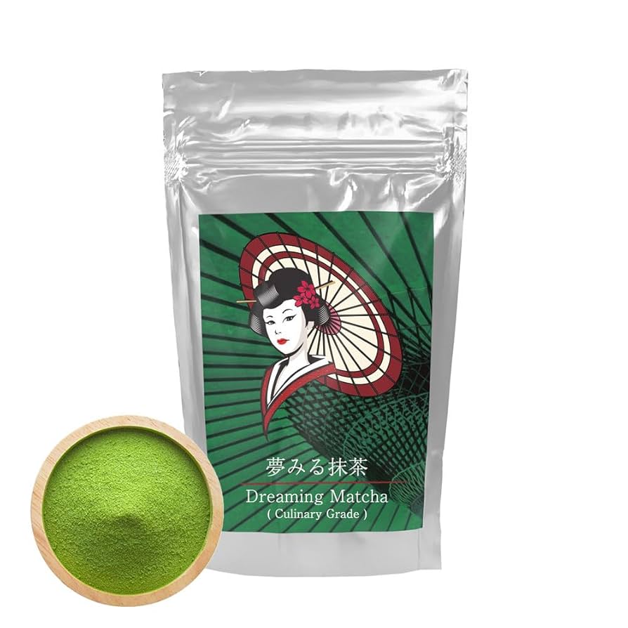 八女抹茶 もくれん　100g YAME MACHA POWDER Amazon | 100g [100% 希少な八女農家 製菓用 抹茶] 日本産 九州
