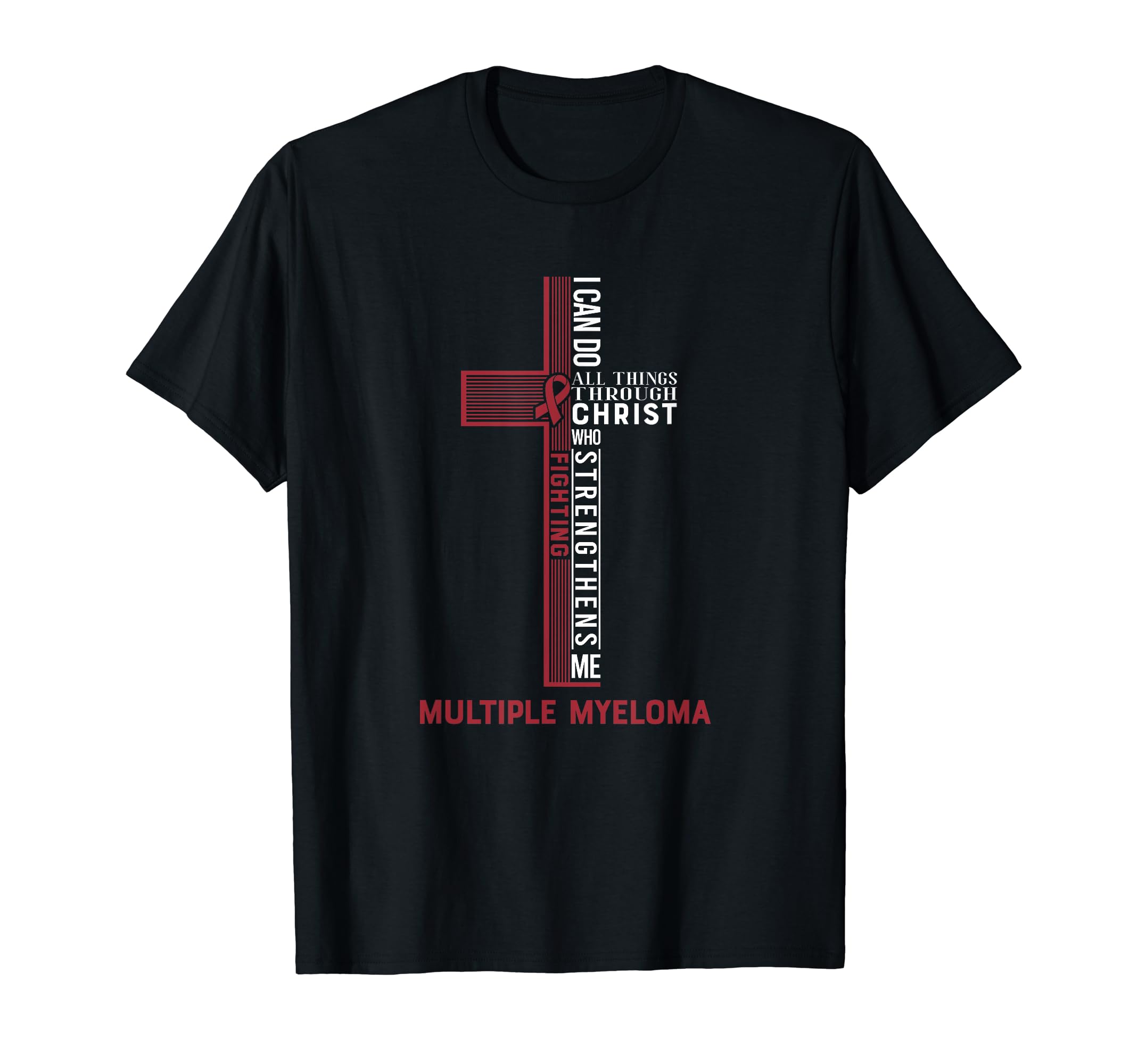 Cancer Awareness RibbonsMultiple Myeloma Fight Cancer Ribbon T-Shirt