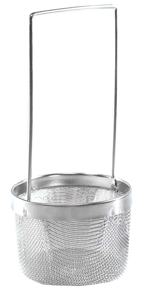 JEWEL TOOL Small Ultrasonic Task Jewelry Cleaning Basket | 2.5" (6.4 cm) Diameter | Secure Mesh | Extra-Tall Handle | Overall 6" (15.2 cm) Height -
