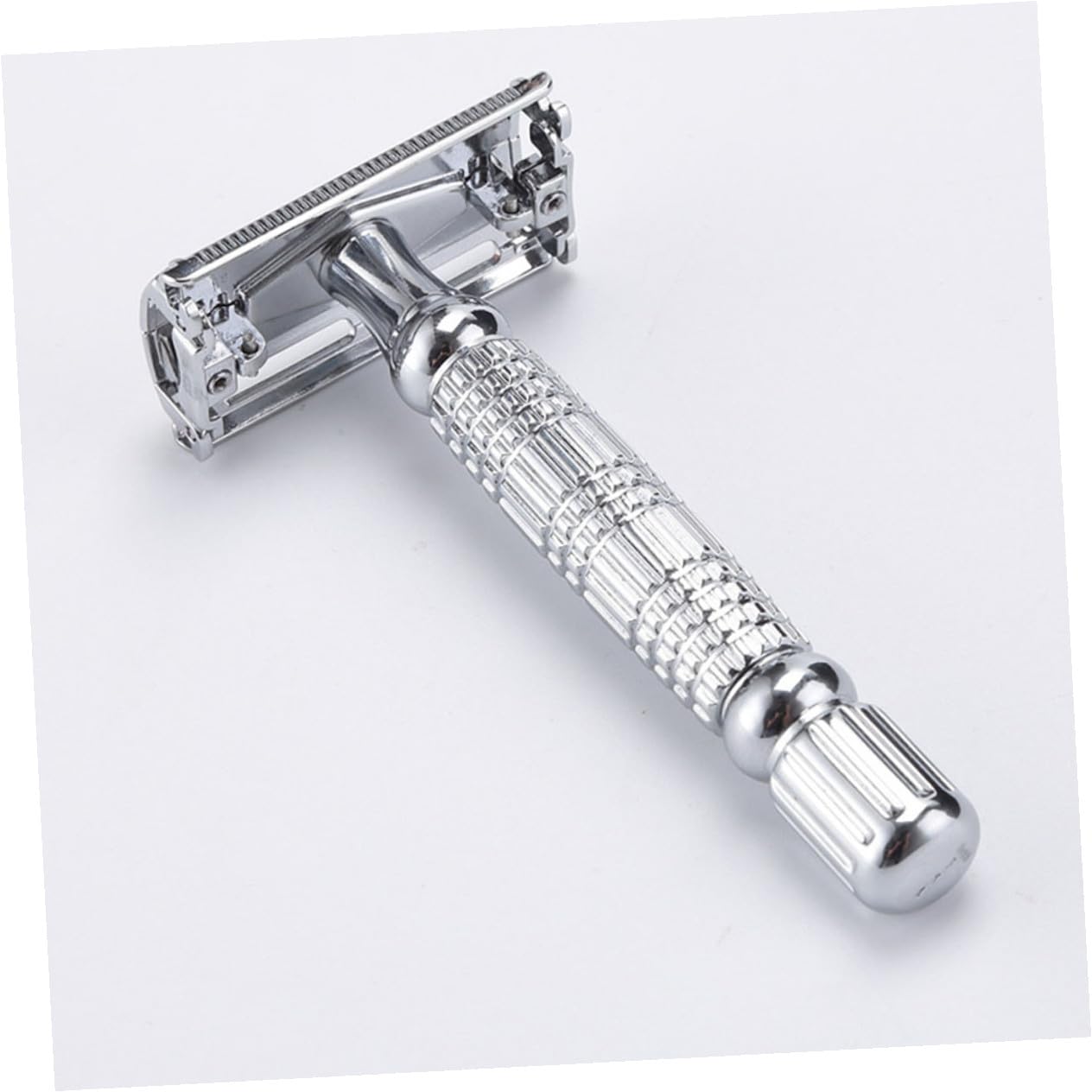 FOMIYES 2 Pz rasoio manuale lamette double edge safety razor maneggiare il rasoio di sicurezza rasoio di sicurezza in acciaio inossidabile rasoio monolama rasoio facciale rasoio da barba