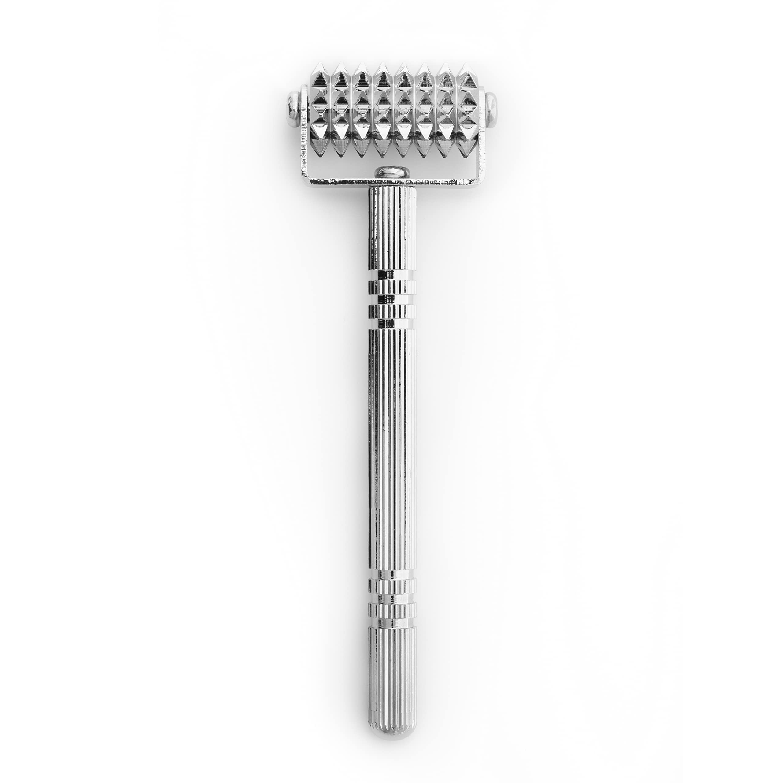ROLL ON JADE - Ridoki Silver - Rouleau Masseur Visage Anti-Age - Roller Visage Lifting Naturel, Lissant, Raffermissant, Stimulant
