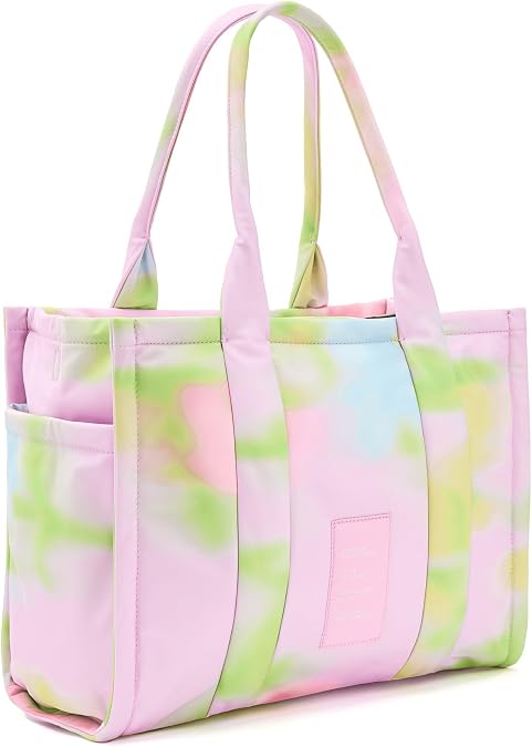 Marc Jacobs Women's The Blurred Floral Large Puffy Nylon Tote Bag