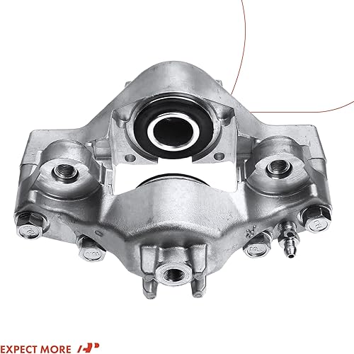 Miniatura 8 de A-Premium Pinza de freno de disco sin soporte compatible con Subaru Impreza 2006-2007 H4 2.5L lado trasero derecho del pasajero