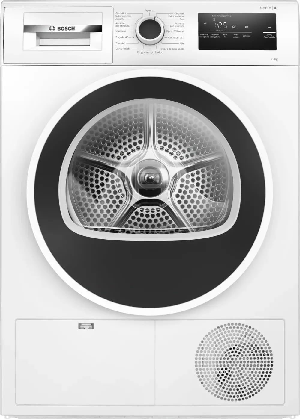 Asciugabiancheria libera installazione Bosch WTH85208II