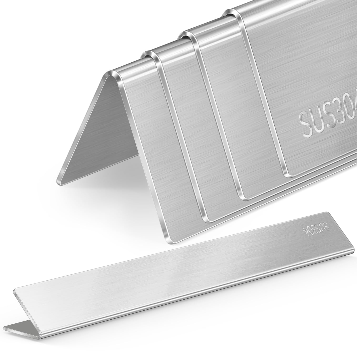 7537 Flavorizer Bars 22.5" for Weber Grill Parts Spirit 300 Series, Spirit E310 S310 Grill with Side Control, Genesis Silver B Flavor Bar Stainless Steel Replacement of Weber Grill Part 7536