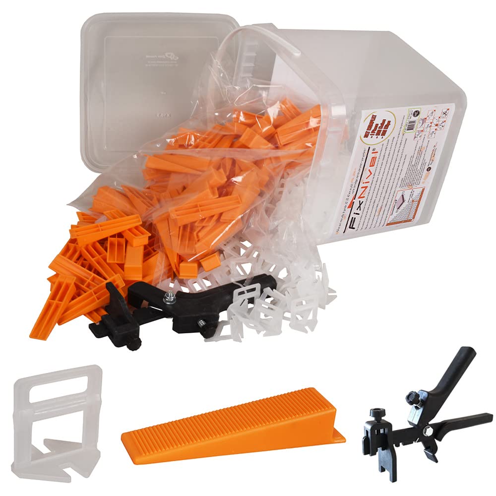 Set complet 100 pièces croisillons autonivelants FIXNIVEL (4 mm)