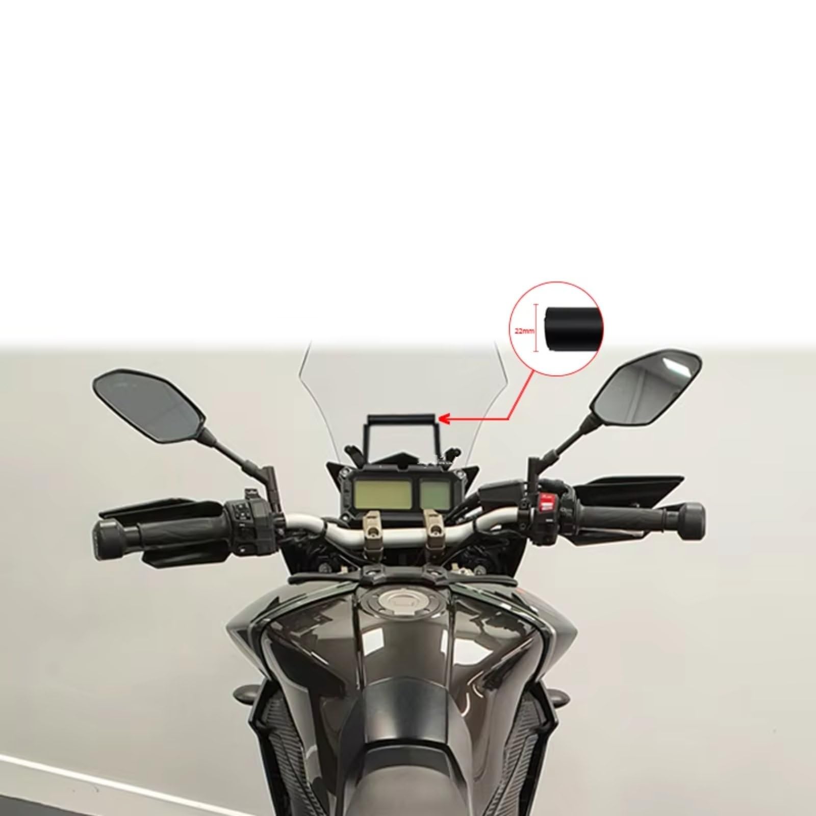 Porta Cellulare Moto Compatibile Con YAMAHA Per Tracer 900 2016-2017 Supporto Per Telefono Per Moto Supporto Per Piastra Di Navigazione Per Moto