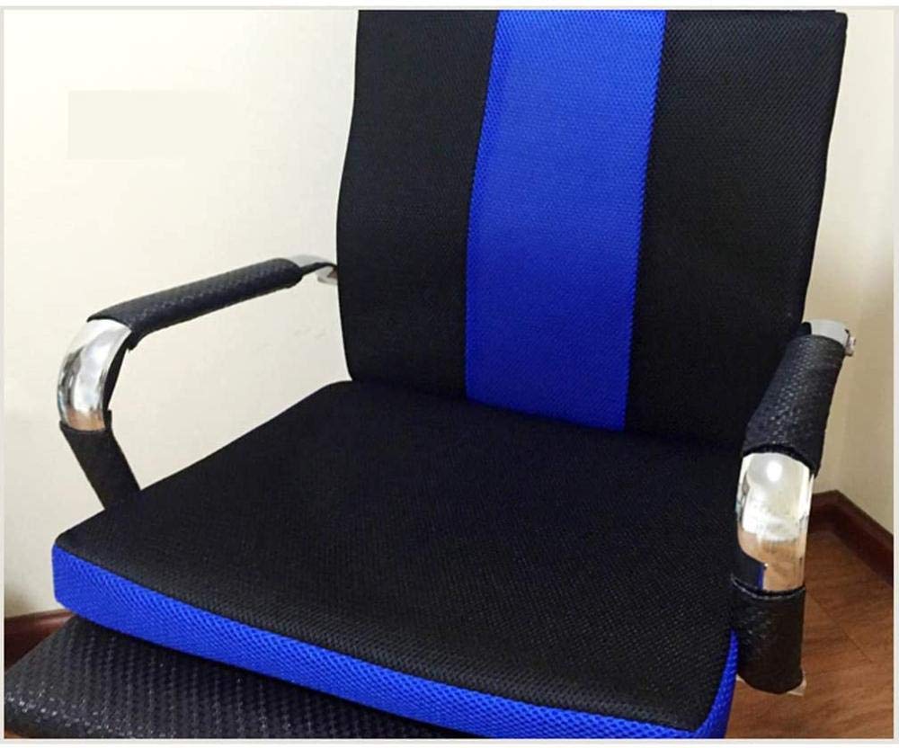 YAYY Cojín para Silla de Ruedas Antiescaras Cojín de Nido de Abeja Confort Transpirable Respaldo para Silla de Ruedas Material de Tela Oxford (16 * 17.7 * 1.6 Pulgadas)(Upgrade)