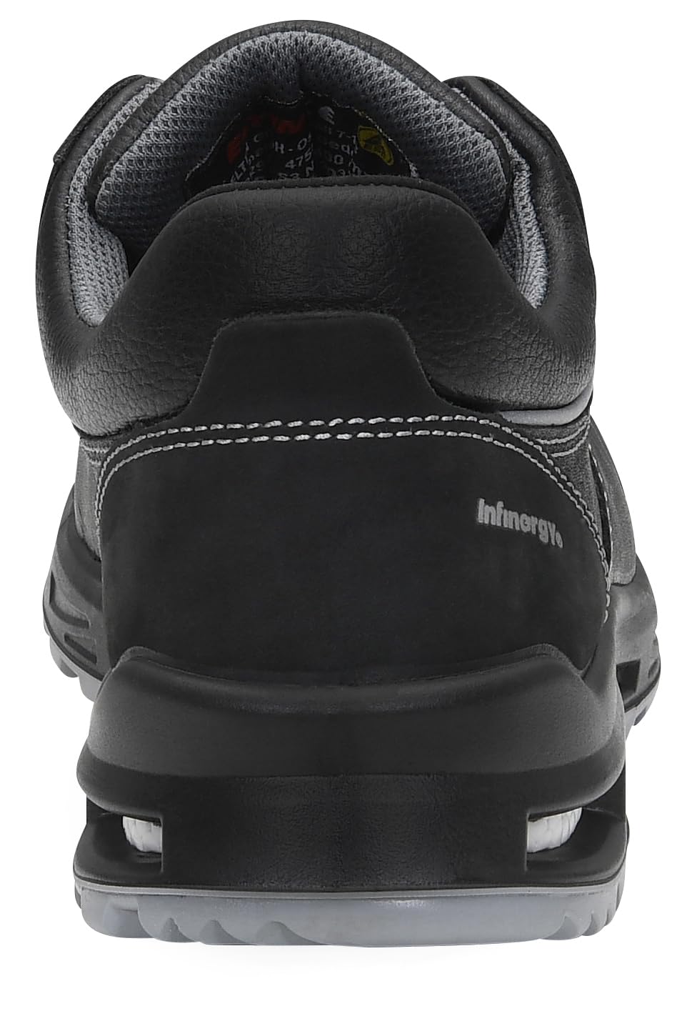 ELTEN Reaction XXT Low ESD S3S, Sicherheitsschuhe für Damen+Herren, leicht, Kunststoffkappe (Leichter als Stahlkappe), Obermaterial: Leder, Innenfutter: Textil (atmungsaktiv)