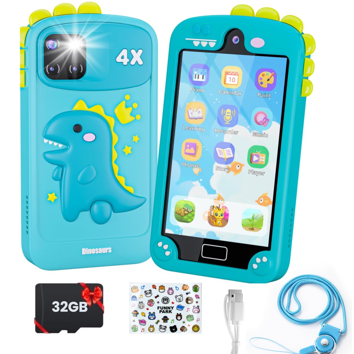 Kids Toy Phone for Boys with 4.0