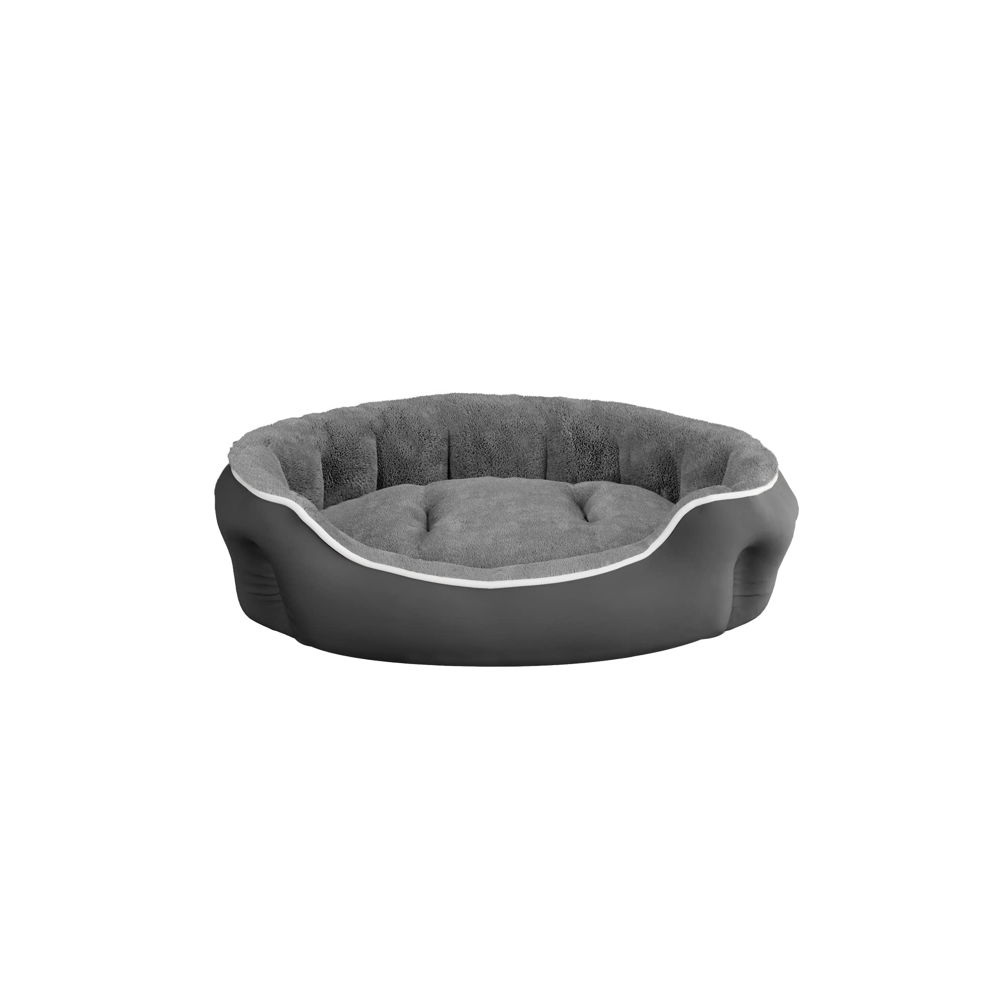 Sogni e Capricci Coccole Dogs and Cats bedpets, Grey, 59x53x18cm