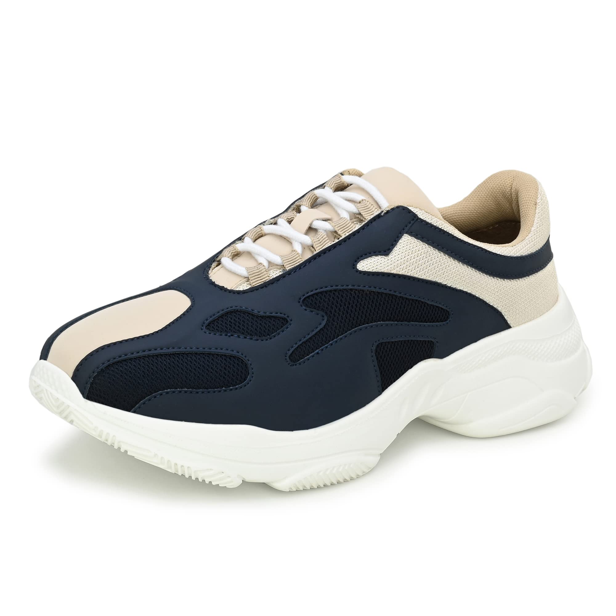 Cruiser Mens Flare Navy Chunky Sneakers_6 UK (2521-7) (B0C5F1Q6NS) Amazon Price History, Amazon Price Tracker
