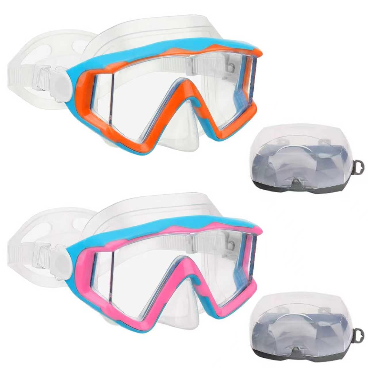 AQUA A DIVE SPORTS Diving mask Anti-Fog Swimming Snorkel mask Suitable - water sports | Mubboo