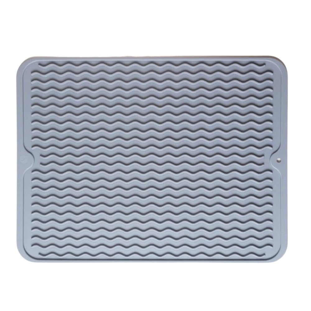 Snugell CPAP Protector Mat – Vibration Absorbing and Noise Reducing Nightstand Pad for Sleep Therapy Machines – 15.8" x 11.8" Gray – Protects Surfaces and Enhances Stability for CPAP Device