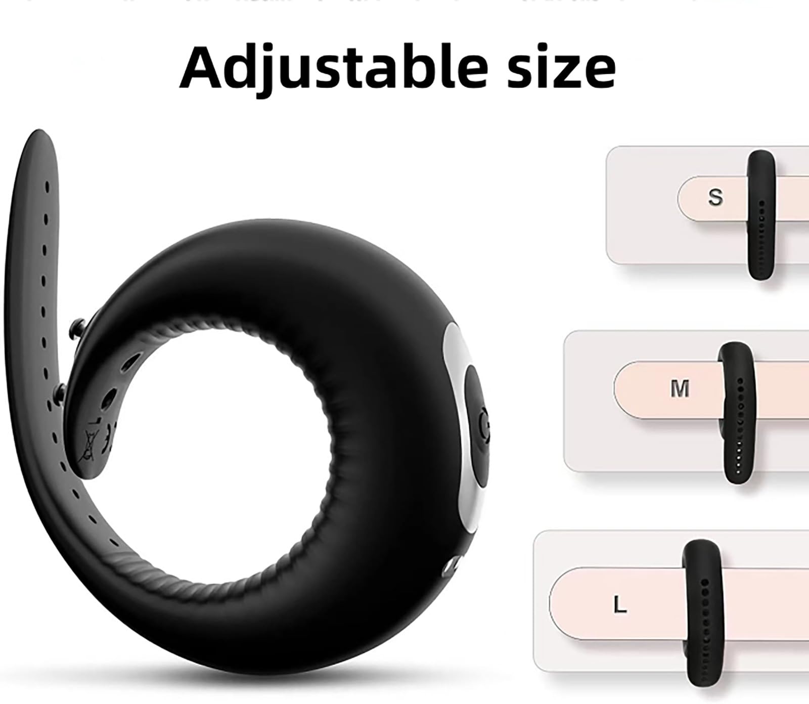 ELLENNE - ANELLO VIBRANTE PER PENE IN SILICONE STIMOLAZIONE CLITORIDE J807 | ANELLO VIBRANTE PER PENE IN SILICONE STIMOLAZIONE CLITORIDE - ELETTRICO VIBRAZIONE REGOLABILE J807