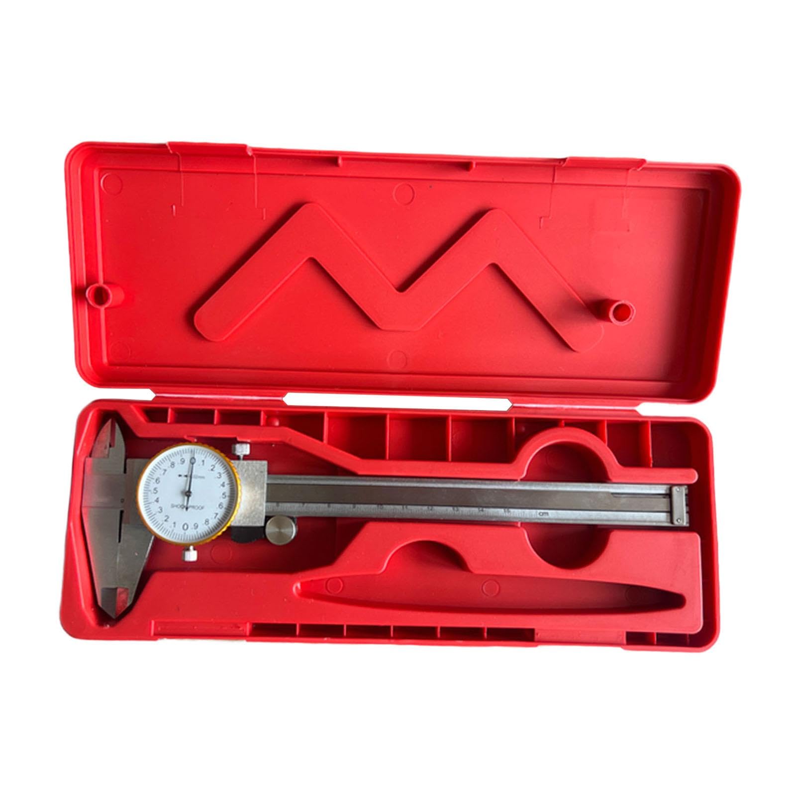Calibrador Vernier de Marcador con Sonda para Profundidad Y de Fácil Lectura Acero Inoxidable Y Portátil Adecuado para Mecánica Ed