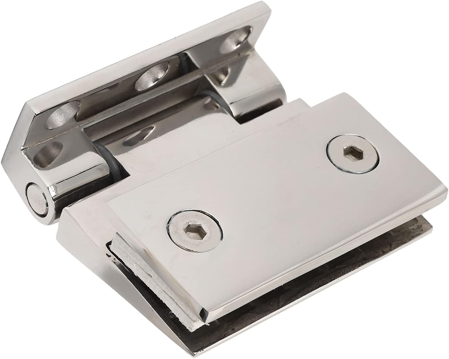 Glass Door Hinges, 304 Stainless Steel itable for Toughened Glass Door Frameless for