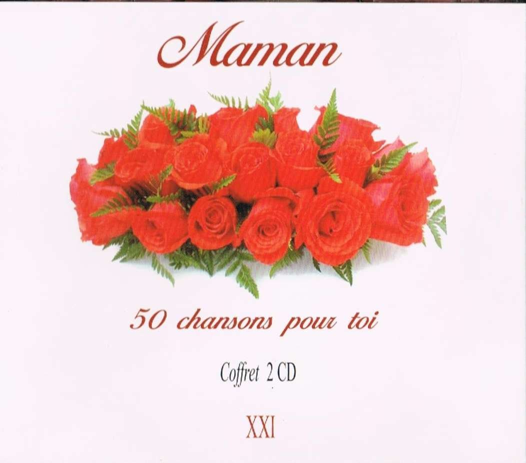 Maman, 50 Chansons Pour Toi (coffret 2 CD) [Audio CD] Luis Mariano, Jacques Tavoli, Lina Margy, Jean Lumiere, Fernand Robidoux, Vicky Down, Paolo Noel, Berthe Sylva, Paul Brunelle, Robert L'Herbier, Jacques Aubert, Rose Avril, André Dassary, Ginette Giner, Lucien Jeunesse, Patrice et Mario, Lou Darley, Rudy Hirigoyen, Renée Lebas, Mick Micheyl, Maurice Chevalier, Sylvana Blasi, Robert Savoie, Jean-Paul Vignon, and Hélène Baillargeon, Violette Journeaux, Armand Desrochers, Gérard Barbeau, Lucien Hétu, Jacqueline Ricard, Michel Noel, Tino Rossi, Paul Péri, Albert Marier, André Dassary, Marcel Martel, Fernand Perron, Aimé Doniat, Jean Deny, Sylvia Clément, Albert Viau, Berthe Sylva, Lionel Parent, Fred Gouin, Catherine Maisse, Aimé Major,
