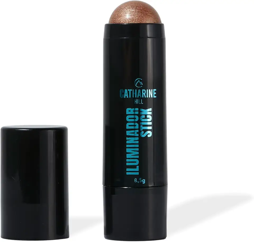 Catharine Hill Iluminador Stick Solar 2236/I3 8,5g Bastão Cremoso Acobreado Brilho Sofisticado Vegano Cruelty Free Multifuncional