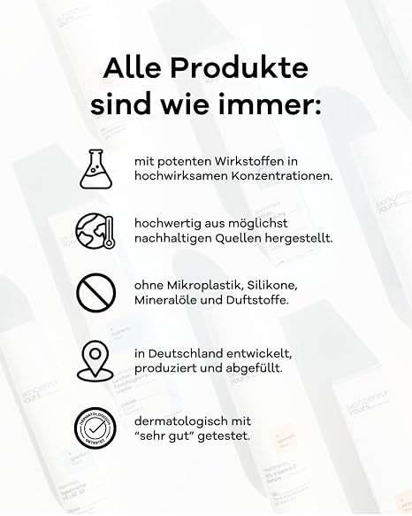 Smoothing Serum 15 ml I With Niacinamide and Hyaluronic Acid Complex I Against Wrinkles Enlarged Pores Hyperpigmentation and Age Spots I Anti-Ageing I Vegan