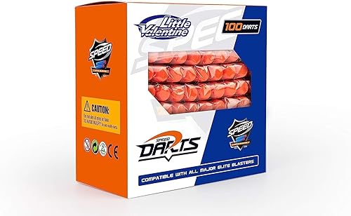 Miniatura 2 de Balas de Dardos Compatibles con Nerf N Strike Blaster, Compatibles con Todos los Lanzadores de la Serie Elite 2.0 Azul (100 Azul)