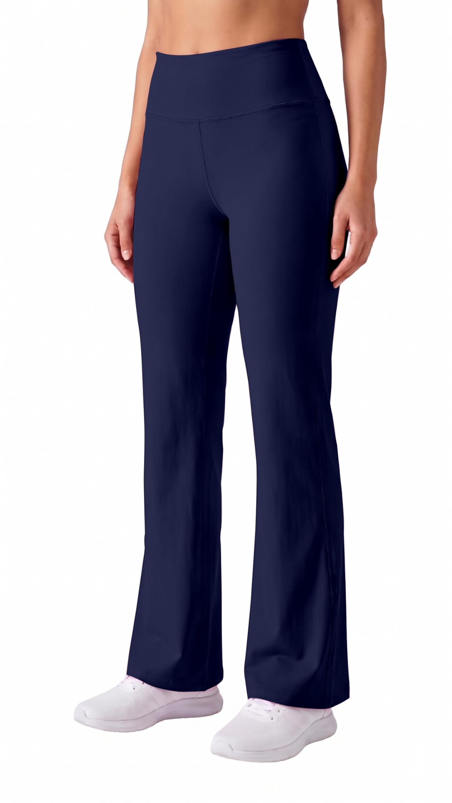 Premium Gym wear/Active Wear Tights Stretchable Leggings Yoga Pants Gym Tight, (in, Alpha, L, Navy)-image-5
