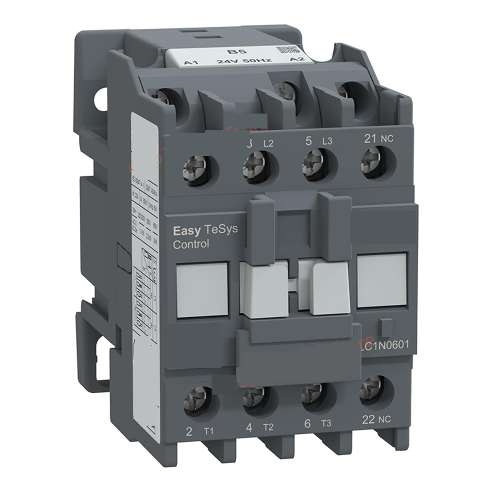 Contacteur de contrôle 3P LC1N0601B5N compact tripolaire à bobine basse tension 24VAC