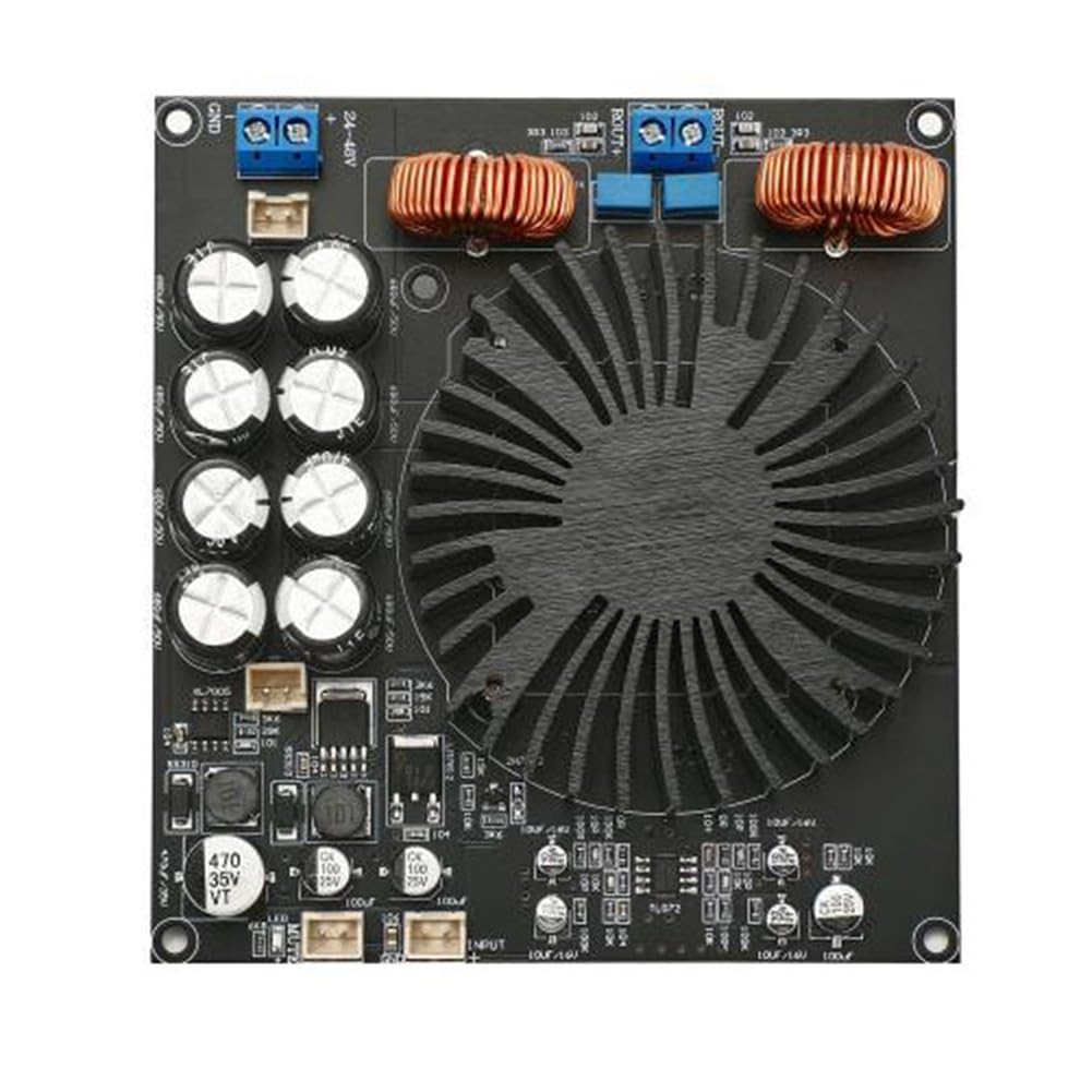 600 W TPA3255D wzmacniacz płyta audio klasa D mono wzmacniacze dźwięku głośnik domowy wzmacniacz audio z grzejnikiem