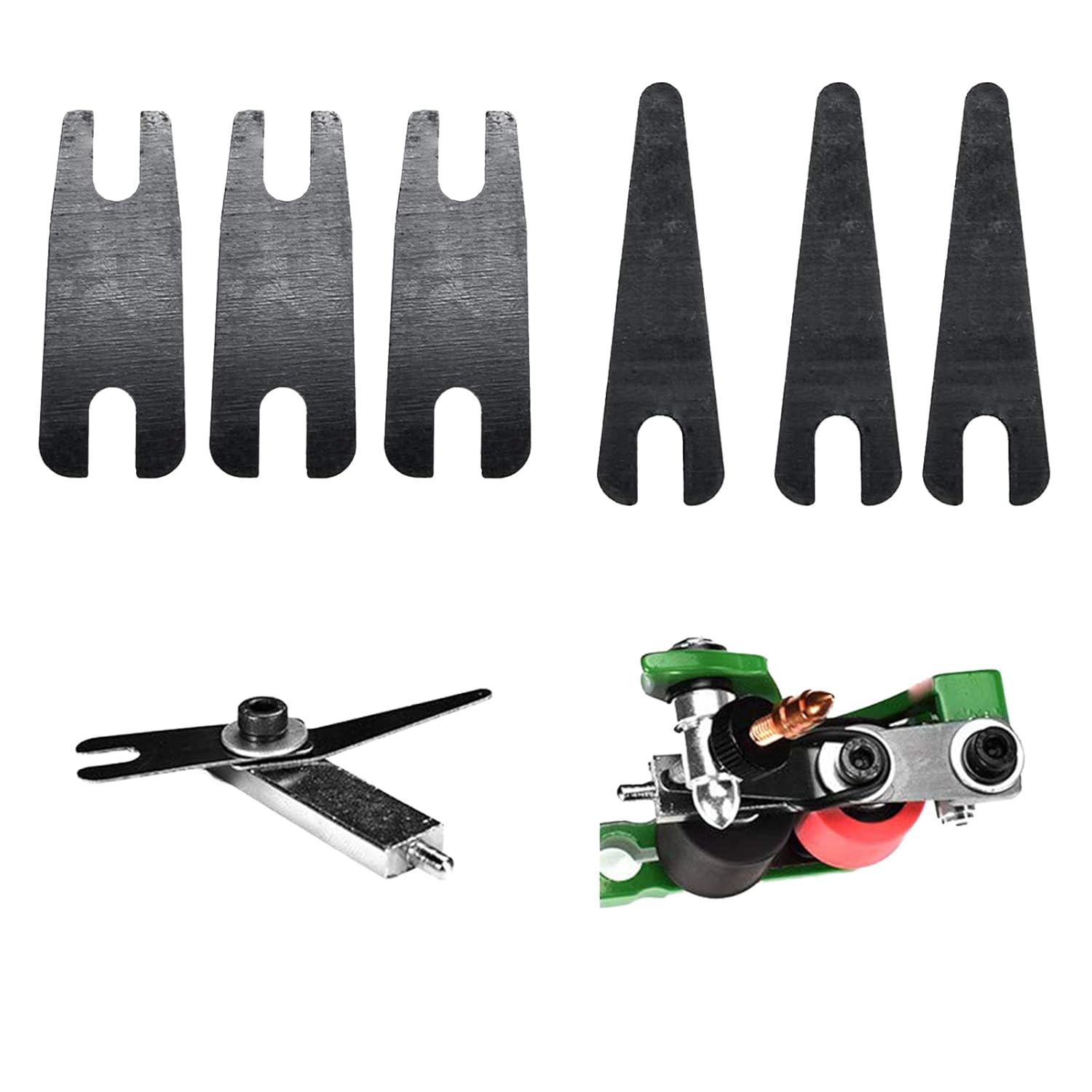 Tattoo Machine Parts Kit - NAQASE DIY Tattoo Parts Kit Tattoo Parts and Accessories with Box Repair Tattoo Parts Kit and Maintain Tattoo Kits for Tattoo supplies Tattoo Guns : Beauty & Personal Care